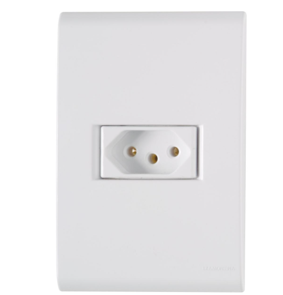 Tomada Liz 2P+T 10A Tramontina