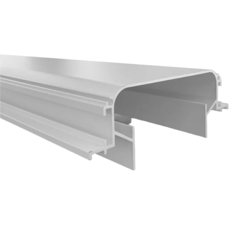 Perfil de Alumínio 2 Fitas No Frame Branco JG Alumínio