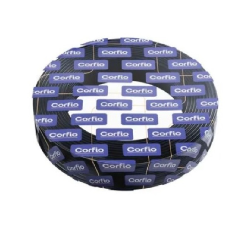 Fio Cabo Flexível 2,5mm Corfio Preto