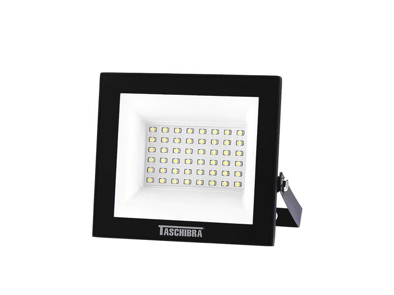 Refletor Tr led 50w Slim 6500k PT - Taschibra