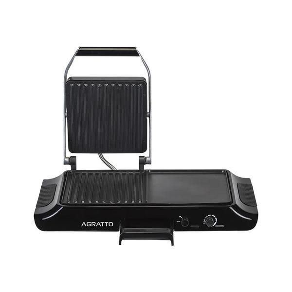 Grill Elétrico Duo Grill Mr Cheff Pren Preto 1600W 220V PT - Agratto