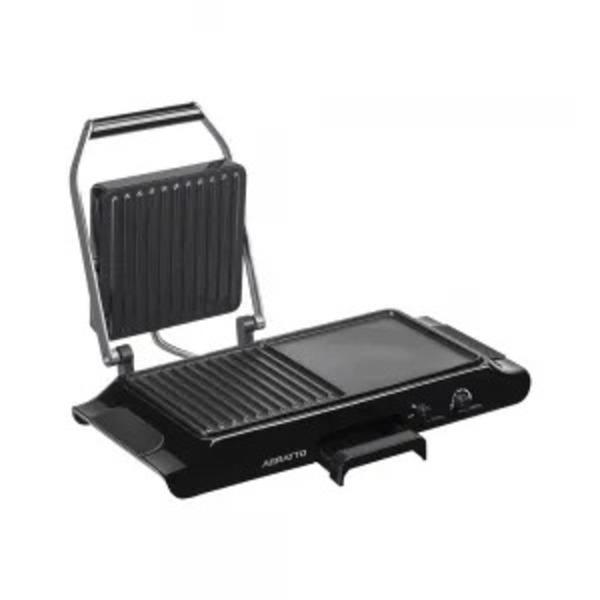 Grill Elétrico Duo Grill Mr Cheff Pren Preto 1600W 220V PT - Agratto