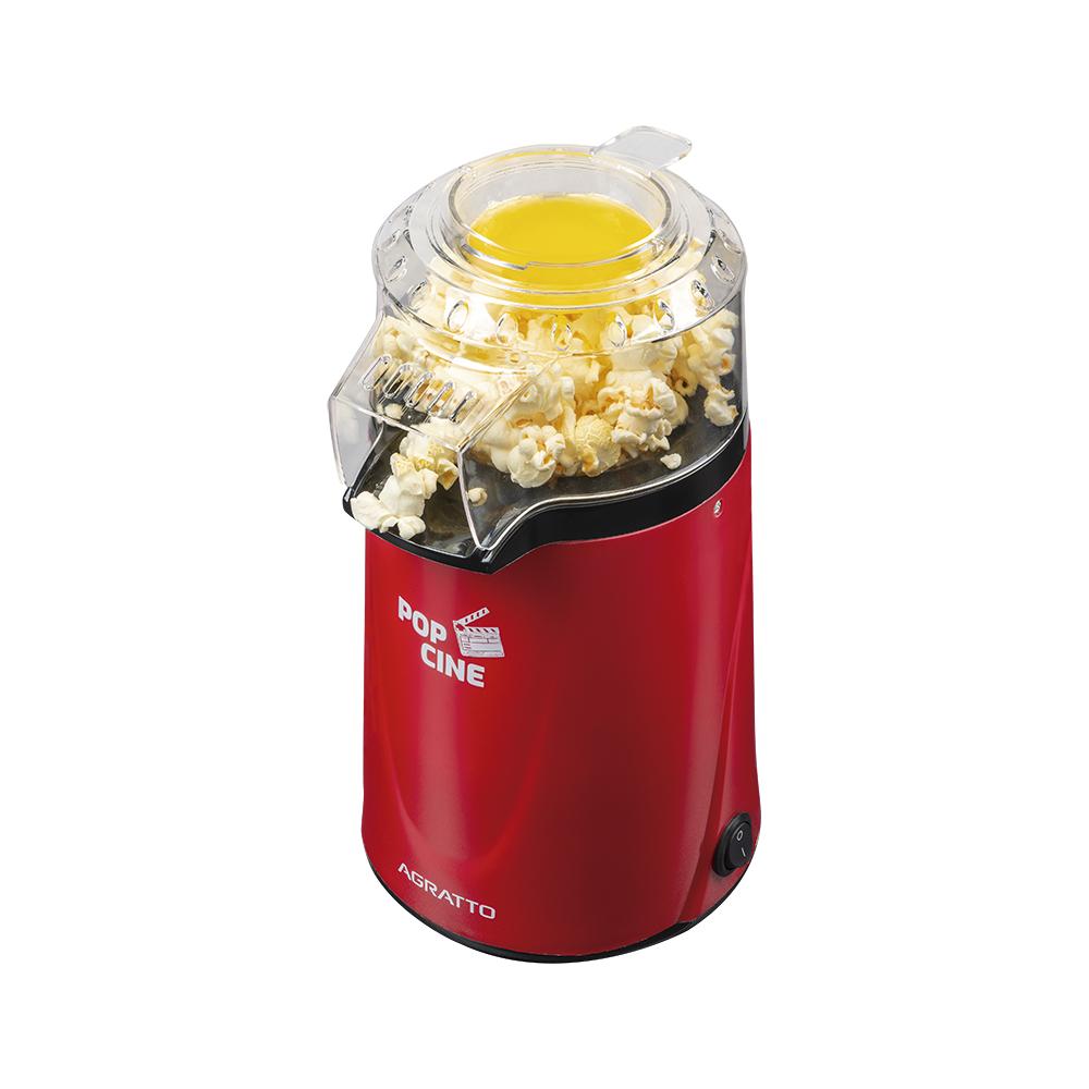 Pipoqueira Pop Cine Com Dosador 1200W Vermelho 220V - Agratto