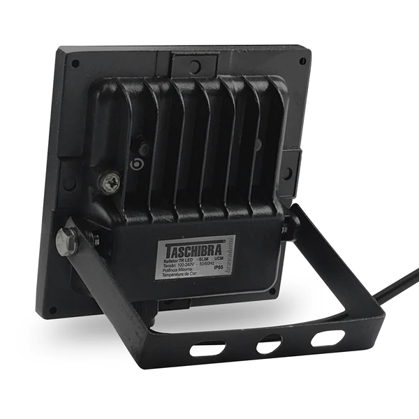 Refletor Led TR 20 Preto 20 W 6500K - Taschibra
