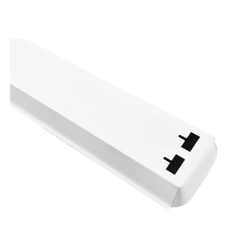 luminária Calha Sobrepor 2x40W Lumepetro