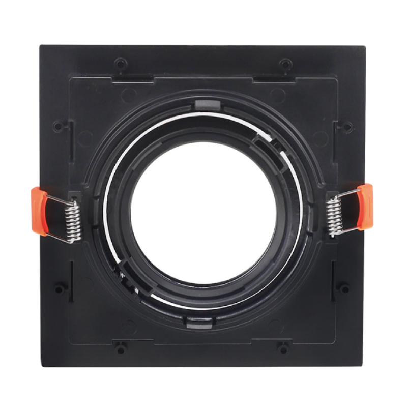 Spot de Embutir Flea Par 30 Quadrado Preto Nordecor