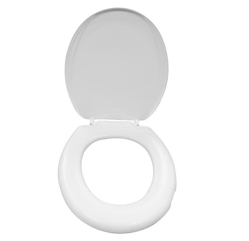 ASSENTO SANITÁRIO C/ TAMPA BR SOFT - PLASTILIT