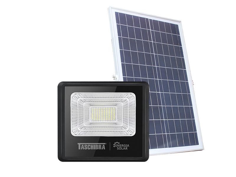 Refletor Led Solar Tr Sun 60w 6500k PT - Taschibra