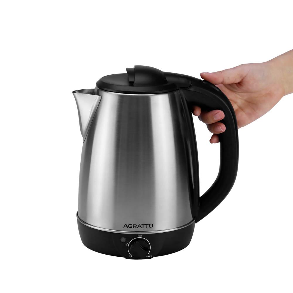 Chaleira Elet. Aroma Inox 2,2l 1500W 220V Agratto - Agratto